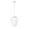 Z-Lite Savanti Pendant, 1-Light, 12 In.W x 16.5 In.H, Textured White/White Opal 7507-12TW - alternate 2